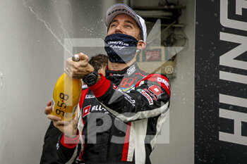 2020-10-18 - GUERRIERI Esteban (arg), ALL-INKL.DE Munnich Motorsport, Honda Civic TCR, portrait podium RACE 1 during the 2020 FIA WTCR Race of Hungary, 4th round of the 2020 FIA World Touring Car Cup, on the Hungaroring, from October 16 to 18, 2020 in Mogyor.d, Budapest, Hungary - Photo Paulo Maria / DPPI - 2020 FIA WTCR RACE OF HUNGARY, 4TH ROUND OF THE 2020 WORLD TOURING CAR CUP - SUNDAY - GRAND TOURISM - MOTORS