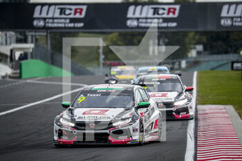2020-10-18 - 09 TASSI Attila (hun), ALL-INKL.DE Munnich Motorsport, Honda Civic TCR, action RACE 2 during the 2020 FIA WTCR Race of Hungary, 4th round of the 2020 FIA World Touring Car Cup, on the Hungaroring, from October 16 to 18, 2020 in Mogyor.d, Budapest, Hungary - Photo Paulo Maria / DPPI - 2020 FIA WTCR RACE OF HUNGARY, 4TH ROUND OF THE 2020 WORLD TOURING CAR CUP - SUNDAY - GRAND TOURISM - MOTORS