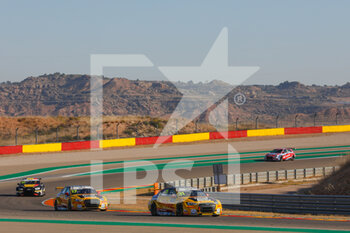 2020-10-31 - 31 Coronel Tom (ned), Comtoyou DHL Team Audi Sport, Audi LMS, action 17 Berthon Nathanael (fra), Comtoyou DHL Team Audi Sport, Audi LMS, action during the 2020 FIA WTCR Race of Spain, 5th round of the 2020 FIA World Touring Car Cup, on the Ciudad del Motor de Arag - 2020 FIA WTCR RACE OF SPAIN, 5TH ROUND OF THE WORLD TOURING CAR CUP - SATURDAY - GRAND TOURISM - MOTORS