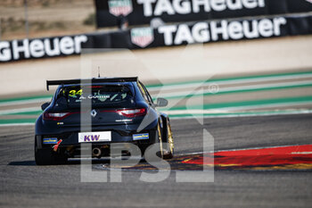 2020-10-31 - 34 Comte Aurelien (fra), Vukovic Motorsport, Renault Megane RS, action during the 2020 FIA WTCR Race of Spain, 5th round of the 2020 FIA World Touring Car Cup, on the Ciudad del Motor de Arag.n, from October 30 to November 1, 2020 in Alca.iz, Aragon, Spain - Photo Xavi Bonilla / DPPI - 2020 FIA WTCR RACE OF SPAIN, 5TH ROUND OF THE WORLD TOURING CAR CUP - SATURDAY - GRAND TOURISM - MOTORS