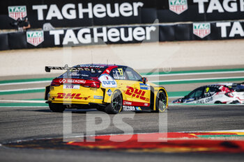 2020-10-31 - 17 Berthon Nathanael (fra), Comtoyou DHL Team Audi Sport, Audi LMS, action during the 2020 FIA WTCR Race of Spain, 5th round of the 2020 FIA World Touring Car Cup, on the Ciudad del Motor de Arag.n, from October 30 to November 1, 2020 in Alca.iz, Aragon, Spain - Photo Xavi Bonilla / DPPI - 2020 FIA WTCR RACE OF SPAIN, 5TH ROUND OF THE WORLD TOURING CAR CUP - SATURDAY - GRAND TOURISM - MOTORS