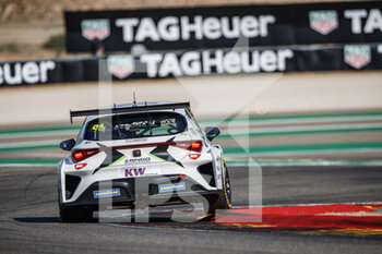 2020-10-31 - 96 Azcona Mikel (esp), Zengo Motorsport, Cupra Leon Competicion TCR, action during the 2020 FIA WTCR Race of Spain, 5th round of the 2020 FIA World Touring Car Cup, on the Ciudad del Motor de Arag.n, from October 30 to November 1, 2020 in Alca.iz, Aragon, Spain - Photo Xavi Bonilla / DPPI - 2020 FIA WTCR RACE OF SPAIN, 5TH ROUND OF THE WORLD TOURING CAR CUP - SATURDAY - GRAND TOURISM - MOTORS