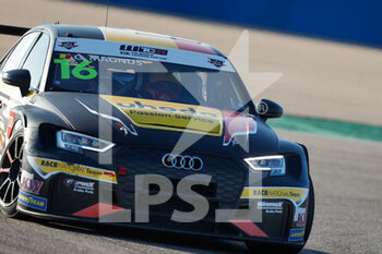 2020-11-01 - 16 Magnus Gilles (bel), Comtoyou Racing, Audi LMS, action, during the 2020 FIA WTCR Race of Spain, 5th round of the 2020 FIA World Touring Car Cup, on the Ciudad del Motor de Arag - 2020 FIA WTCR RACE OF SPAIN, 5TH ROUND OF THE WORLD TOURING CAR CUP - GRAND TOURISM - MOTORS