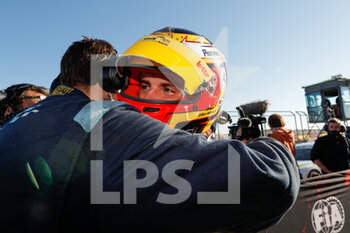 2020-11-01 - Magnus Gilles (bel), Comtoyou Racing, Audi LMS, portrait, podium, during the 2020 FIA WTCR Race of Spain, 5th round of the 2020 FIA World Touring Car Cup, on the Ciudad del Motor de Arag - 2020 FIA WTCR RACE OF SPAIN, 5TH ROUND OF THE WORLD TOURING CAR CUP - GRAND TOURISM - MOTORS