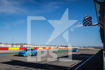 2020-11-01 - 11 Bjork Thed (swe), Cyan Performance Lynk and Co, Lynk and Co 03 TCR, action during the 2020 FIA WTCR Race of Spain, 5th round of the 2020 FIA World Touring Car Cup, on the Ciudad del Motor de Arag - 2020 FIA WTCR RACE OF SPAIN, 5TH ROUND OF THE WORLD TOURING CAR CUP - GRAND TOURISM - MOTORS