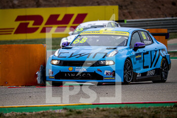 2020-11-14 - 68 Ehrlacher Yann (fra), Cyan Performance Lynk and Co, Lynk and Co 03 TCR, action during the 2020 FIA WTCR Race of Aragon, 6th round of the 2020 FIA World Touring Car Cup, on the Ciudad del Motor de Aragón, from November 14 to 15, 2020 in Alcañiz, Aragon, Spain - Photo Paulo Maria / DPPI - 2020 FIA WTCR RACE OF ARAGON, 6TH ROUND OF THE WORLD TOURING CAR CUP - SATURDAY - GRAND TOURISM - MOTORS