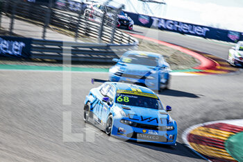 2020-11-15 - 68 Ehrlacher Yann (fra), Cyan Performance Lynk and Co, Lynk and Co 03 TCR, action during the 2020 FIA WTCR Race of Aragon, 6th round of the 2020 FIA World Touring Car Cup, on the Ciudad del Motor de Aragón, from November 14 to 15, 2020 in Alcañiz, Aragon, Spain - Photo Paulo Maria / DPPI - 2020 FIA WTCR RACE OF ARAGON, 6TH ROUND OF THE WORLD TOURING CAR CUP - GRAND TOURISM - MOTORS