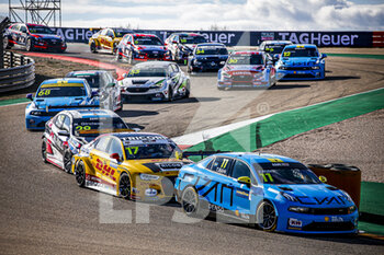 2020-11-15 - 11 Bjork Thed (swe), Cyan Performance Lynk and Co, Lynk and Co 03 TCR, action during the 2020 FIA WTCR Race of Aragon, 6th round of the 2020 FIA World Touring Car Cup, on the Ciudad del Motor de Aragón, from November 14 to 15, 2020 in Alcañiz, Aragon, Spain - Photo Paulo Maria / DPPI - 2020 FIA WTCR RACE OF ARAGON, 6TH ROUND OF THE WORLD TOURING CAR CUP - GRAND TOURISM - MOTORS