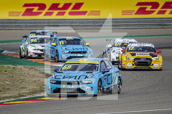 2020-11-15 - 68 Ehrlacher Yann (fra), Cyan Performance Lynk and Co, Lynk and Co 03 TCR, action Race 3 during the 2020 FIA WTCR Race of Aragon, 6th round of the 2020 FIA World Touring Car Cup, on the Ciudad del Motor de Aragón, from November 14 to 15, 2020 in Alcañiz, Aragon, Spain - Photo Paulo Maria / DPPI - 2020 FIA WTCR RACE OF ARAGON, 6TH ROUND OF THE WORLD TOURING CAR CUP - GRAND TOURISM - MOTORS