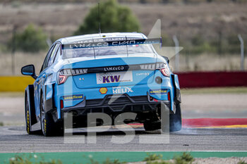 2020-11-15 - 68 Ehrlacher Yann (fra), Cyan Performance Lynk and Co, Lynk and Co 03 TCR, action Race 3 during the 2020 FIA WTCR Race of Aragon, 6th round of the 2020 FIA World Touring Car Cup, on the Ciudad del Motor de Aragón, from November 14 to 15, 2020 in Alcañiz, Aragon, Spain - Photo Paulo Maria / DPPI - 2020 FIA WTCR RACE OF ARAGON, 6TH ROUND OF THE WORLD TOURING CAR CUP - GRAND TOURISM - MOTORS