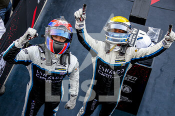 2020-11-15 - Urrutia Santiago (usa), Cyan Performance Lynk and Co, Lynk and Co 03 TCR, portrait, Ehrlacher Yann (fra), Cyan Performance Lynk and Co, Lynk and Co 03 TCR, portrait Race 2 during the 2020 FIA WTCR Race of Aragon, 6th round of the 2020 FIA World Touring Car Cup, on the Ciudad del Motor de Aragón, from November 14 to 15, 2020 in Alcañiz, Aragon, Spain - Photo Paulo Maria / DPPI - 2020 FIA WTCR RACE OF ARAGON, 6TH ROUND OF THE WORLD TOURING CAR CUP - GRAND TOURISM - MOTORS