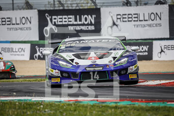 2021-05-09 - 14 Feller Ricardo (swi), Fontana Alex (swi), Emil Frey Racing, Lamborghini Huracan GT3 Evo, action during the 2nd round of the 2021 Fanatec GT World Challenge Europe Powered by AWS, from May 6 to 9, 2021 on the Circuit de Nevers Magny-Cours, Magny-Cours, France - Photo Paulo Maria / DPPI - 2021 FANATEC GT WORLD CHALLENGE EUROPE POWERED BY AWS - GRAND TOURISM - MOTORS