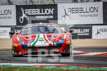 2021-05-09 - 53 Machiels Louis (bel), Bertolini Andrea (ita), AF Corse, Ferrari 488 GT3, action during the 2nd round of the 2021 Fanatec GT World Challenge Europe Powered by AWS, from May 6 to 9, 2021 on the Circuit de Nevers Magny-Cours, Magny-Cours, France - Photo Paulo Maria / DPPI - 2021 FANATEC GT WORLD CHALLENGE EUROPE POWERED BY AWS - GRAND TOURISM - MOTORS
