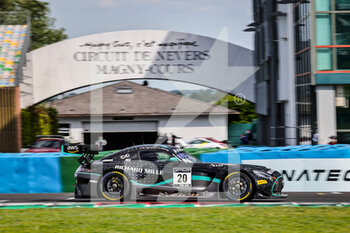 2021-05-09 - 20 Pierburg Valentin (ger), Baumann Dominik (aut), SPS Automotive Performance, Mercedes-AMG GT3, action during the 2nd round of the 2021 Fanatec GT World Challenge Europe Powered by AWS, from May 6 to 9, 2021 on the Circuit de Nevers Magny-Cours, Magny-Cours, France - Photo Paulo Maria / DPPI - 2021 FANATEC GT WORLD CHALLENGE EUROPE POWERED BY AWS - GRAND TOURISM - MOTORS