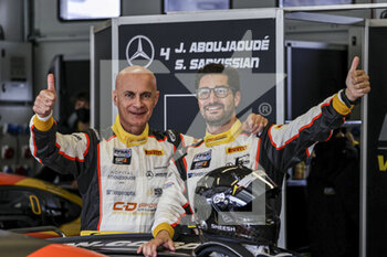 2021-05-09 - ABOUJAOUDE Jihad (LBN),CD Sport, Mercedes-AMG GT4, portrait, SARKISSIAN Shahan (LBN),CD Sport, Mercedes-AMG GT4, portrait during the 2nd round of the 2021 Fanatec GT World Challenge Europe Powered by AWS, from May 6 to 9, 2021 on the Circuit de Nevers Magny-Cours, Magny-Cours, France - Photo Paulo Maria / DPPI - 2021 FANATEC GT WORLD CHALLENGE EUROPE POWERED BY AWS - GRAND TOURISM - MOTORS