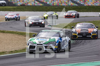 2021-05-09 - 30 CAZALBON Wilfried (FRA), CABIROU Loris (FRA), CMR, Toyota GR Supra GT4, action during the 2nd round of the 2021 Fanatec GT World Challenge Europe Powered by AWS, from May 6 to 9, 2021 on the Circuit de Nevers Magny-Cours, Magny-Cours, France - Photo Paulo Maria / DPPI - 2021 FANATEC GT WORLD CHALLENGE EUROPE POWERED BY AWS - GRAND TOURISM - MOTORS