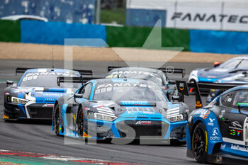 2021-05-09 - 26 Panis Aurélien (fra), Vervisch Frédéric (bel), Sainteloc Racing, Audi R8 LMS GT3, action during the 2nd round of the 2021 Fanatec GT World Challenge Europe Powered by AWS, from May 6 to 9, 2021 on the Circuit de Nevers Magny-Cours, Magny-Cours, France - Photo Clément Luck / DPPI - 2021 FANATEC GT WORLD CHALLENGE EUROPE POWERED BY AWS - GRAND TOURISM - MOTORS