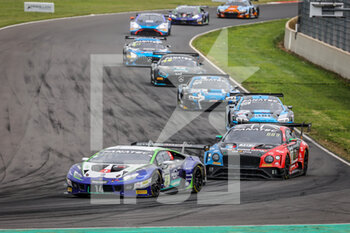 2021-05-09 - 14 Rougier Arthur (Fra), Fontana Alex (swi), Emil Frey Racing, Lamborghini Huracan GT3 Evo, action during the 2nd round of the 2021 Fanatec GT World Challenge Europe Powered by AWS, from May 6 to 9, 2021 on the Circuit de Nevers Magny-Cours, Magny-Cours, France - Photo François Flamand / DPPI - 2021 FANATEC GT WORLD CHALLENGE EUROPE POWERED BY AWS - GRAND TOURISM - MOTORS