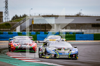 2021-05-09 - 77 Ramos Miguel (prt), Chaves Henrique (prt), Barwell Motorsport, Lamborghini Huracan GT3 Evo, action during the 2nd round of the 2021 Fanatec GT World Challenge Europe Powered by AWS, from May 6 to 9, 2021 on the Circuit de Nevers Magny-Cours, Magny-Cours, France - Photo Clément Luck / DPPI - 2021 FANATEC GT WORLD CHALLENGE EUROPE POWERED BY AWS - GRAND TOURISM - MOTORS