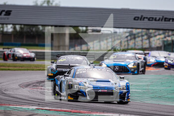 2021-05-09 - 25 Roussel Leo (fra), Haase Christopher (ger), Sainteloc Racing, Audi R8 LMS GT3, action during the 2nd round of the 2021 Fanatec GT World Challenge Europe Powered by AWS, from May 6 to 9, 2021 on the Circuit de Nevers Magny-Cours, Magny-Cours, France - Photo Clément Luck / DPPI - 2021 FANATEC GT WORLD CHALLENGE EUROPE POWERED BY AWS - GRAND TOURISM - MOTORS