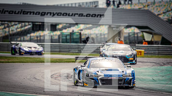 2021-05-09 - 25 Roussel Leo (fra), Haase Christopher (ger), Sainteloc Racing, Audi R8 LMS GT3, action during the 2nd round of the 2021 Fanatec GT World Challenge Europe Powered by AWS, from May 6 to 9, 2021 on the Circuit de Nevers Magny-Cours, Magny-Cours, France - Photo Clément Luck / DPPI - 2021 FANATEC GT WORLD CHALLENGE EUROPE POWERED BY AWS - GRAND TOURISM - MOTORS