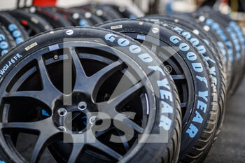 2021-06-02 - tyres, pneus, during the 2021 FIA WTCR Race of Germany, 1st round of the 2021 FIA World Touring Car Cup, on the Nurburgring Nordschleife, from June 3 to 6, 2021 in Nurbug, Germany - Photo Frédéric Le Floc?h / DPPI - 2021 FIA WTCR RACE OF GERMANY, 1ST ROUND OF THE 2021 FIA WORLD TOURING CAR CUP - GRAND TOURISM - MOTORS