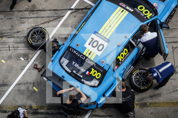 2021-06-02 - 100 Muller Yvan (fra), Cyan Racing Lynk & Co, Lync & Co 03 TCR, pitlane, during the 2021 FIA WTCR Race of Germany, 1st round of the 2021 FIA World Touring Car Cup, on the Nurburgring Nordschleife, from June 3 to 6, 2021 in Nordschleife, Germany - Photo Frédéric Le Floc?h / DPPI - 2021 FIA WTCR RACE OF GERMANY, 1ST ROUND OF THE 2021 FIA WORLD TOURING CAR CUP - GRAND TOURISM - MOTORS