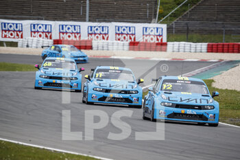 2021-06-04 - 12 Urrutia Santiago (uru), Cyan Performance Lynk & Co, Lync & Co 03 TCR, action 11 Bjork Thed (swe), Cyan Performance Lynk & Co, Lync & Co 03 TCR, action 68 Ehrlacher Yann (fra), Cyan Racing Lynk & Co, Lync & Co 03 TCR, action during the 2021 FIA WTCR Race of Germany, 1st round of the 2021 FIA World Touring Car Cup, on the Nurburgring Nordschleife, from June 3 to 6, 2021 in Nordschleife, Germany - Photo Frédéric Le Floc'h / DPPI - 2021 FIA WTCR RACE OF GERMANY, 1ST ROUND OF THE 2021 FIA WORLD TOURING CAR CUP - GRAND TOURISM - MOTORS