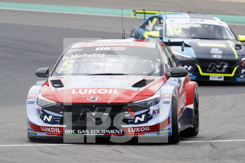 2021-06-04 - 05 Michelisz Norbert (hun), BRC Hyundai N Lukoil Squadra Corse, Hyundai Elantra N TCR, action during the 2021 FIA WTCR Race of Germany, 1st round of the 2021 FIA World Touring Car Cup, on the Nurburgring Nordschleife, from June 3 to 6, 2021 in Nordschleife, Germany - Photo Frédéric Le Floc'h / DPPI - 2021 FIA WTCR RACE OF GERMANY, 1ST ROUND OF THE 2021 FIA WORLD TOURING CAR CUP - GRAND TOURISM - MOTORS