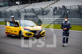 05/06/2021 - Safety Car driver during the 2021 FIA WTCR Race of Germany, 1st round of the 2021 FIA World Touring Car Cup, on the Nurburgring Nordschleife, from June 3 to 6, 2021 in Nurburg, Germany - Photo Florent Gooden / DPPI - 2021 FIA WTCR RACE OF GERMANY, 1ST ROUND OF THE 2021 FIA WORLD TOURING CAR CUP - TURISMO E GRAN TURISMO - MOTORI