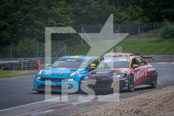 05/06/2021 - 11 Bjork Thed (swe), Cyan Performance Lynk & Co, Lync & Co 03 TCR, action, 16 Magnus Gilles (bel), Comtoyou Team Audi Sport, Audi RS 3 LMS TCR (2021), action during the 2021 FIA WTCR Race of Germany, 1st round of the 2021 FIA World Touring Car Cup, on the Nurburgring Nordschleife, from June 3 to 6, 2021 in Nurburg, Germany - Photo Alexandre Guillaumot / DPPI - 2021 FIA WTCR RACE OF GERMANY, 1ST ROUND OF THE 2021 FIA WORLD TOURING CAR CUP - TURISMO E GRAN TURISMO - MOTORI