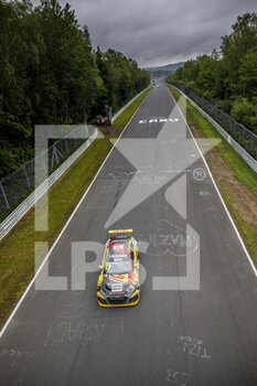 05/06/2021 - 17 Berthon Nathanaël (fra), Comtoyou DHL Team Audi Sport, Audi RS 3 LMS TCR (2021), action during the 2021 FIA WTCR Race of Germany, 1st round of the 2021 FIA World Touring Car Cup, on the Nurburgring Nordschleife, from June 3 to 6, 2021 in Nordschleife, Germany - Photo Frédéric Le Floc'h / DPPI - 2021 FIA WTCR RACE OF GERMANY, 1ST ROUND OF THE 2021 FIA WORLD TOURING CAR CUP - TURISMO E GRAN TURISMO - MOTORI