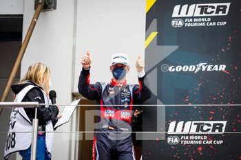05/06/2021 - Engstler Luca (ger), Engstler Hyundai N Liqui Moly Racing Team, Hyundai Elantra N TCR, portrait podium during the 2021 FIA WTCR Race of Germany, 1st round of the 2021 FIA World Touring Car Cup, on the Nurburgring Nordschleife, from June 3 to 6, 2021 in Nurburg, Germany - Photo Florent Gooden / DPPI - 2021 FIA WTCR RACE OF GERMANY, 1ST ROUND OF THE 2021 FIA WORLD TOURING CAR CUP - TURISMO E GRAN TURISMO - MOTORI