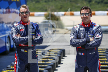 2021-06-25 - Engstler Luca (ger), Engstler Hyundai N Liqui Moly Racing Team, Hyundai Elantra N TCR, portrait Vernay Jean-Karl (fra), Engstler Hyundai N Liqui Moly Racing Team, Hyundai Elantra N TCR, portrait during the 2021 FIA WTCR Race of Portugal, 2nd round of the 2021 FIA World Touring Car Cup, on the Circuito do Estoril, from June 26 to 27, 2021 in Estoril, Portugal - Photo Xavi Bonilla / DPPI - 2021 FIA WTCR RACE OF PORTUGAL, 2ND ROUND OF THE 2021 FIA WORLD TOURING CAR CUP - GRAND TOURISM - MOTORS