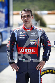 2021-06-25 - Michelisz Norbert (hun), BRC Hyundai N Lukoil Squadra Corse, Hyundai Elantra N TCR, portrait during the 2021 FIA WTCR Race of Portugal, 2nd round of the 2021 FIA World Touring Car Cup, on the Circuito do Estoril, from June 26 to 27, 2021 in Estoril, Portugal - Photo Xavi Bonilla / DPPI - 2021 FIA WTCR RACE OF PORTUGAL, 2ND ROUND OF THE 2021 FIA WORLD TOURING CAR CUP - GRAND TOURISM - MOTORS