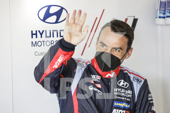 2021-06-26 - Michelisz Norbert (hun), BRC Hyundai N Lukoil Squadra Corse, Hyundai Elantra N TCR, portrait during the 2021 FIA WTCR Race of Portugal, 2nd round of the 2021 FIA World Touring Car Cup, on the Circuito do Estoril, from June 26 to 27, 2021 in Estoril, Portugal - Photo Xavi Bonilla / DPPI - 2021 FIA WTCR RACE OF PORTUGAL, 2ND ROUND OF THE 2021 FIA WORLD TOURING CAR CUP - GRAND TOURISM - MOTORS