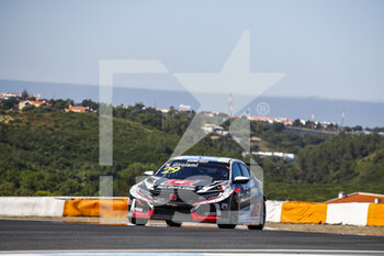 2021-06-26 - 29 Girolami Nestor (arg), ALL-INKL.COM Munnich Motorsport, Honda Civic Type R TCR (FK8), action during the 2021 FIA WTCR Race of Portugal, 2nd round of the 2021 FIA World Touring Car Cup, on the Circuito do Estoril, from June 26 to 27, 2021 in Estoril, Portugal - Photo Xavi Bonilla / DPPI - 2021 FIA WTCR RACE OF PORTUGAL, 2ND ROUND OF THE 2021 FIA WORLD TOURING CAR CUP - GRAND TOURISM - MOTORS
