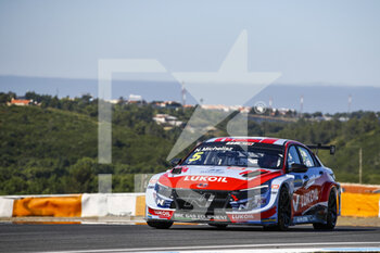 2021-06-26 - 05 Michelisz Norbert (hun), BRC Hyundai N Lukoil Squadra Corse, Hyundai Elantra N TCR, action during the 2021 FIA WTCR Race of Portugal, 2nd round of the 2021 FIA World Touring Car Cup, on the Circuito do Estoril, from June 26 to 27, 2021 in Estoril, Portugal - Photo Xavi Bonilla / DPPI - 2021 FIA WTCR RACE OF PORTUGAL, 2ND ROUND OF THE 2021 FIA WORLD TOURING CAR CUP - GRAND TOURISM - MOTORS