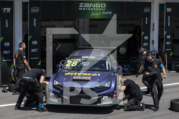 2021-06-26 - 28 Gene Jordi (esp), Zengo Motorsport Drivers' Academy, Cupa Leon Competicion TCR, action during the 2021 FIA WTCR Race of Portugal, 2nd round of the 2021 FIA World Touring Car Cup, on the Circuito do Estoril, from June 26 to 27, 2021 in Estoril, Portugal - Photo Xavi Bonilla / DPPI - 2021 FIA WTCR RACE OF PORTUGAL, 2ND ROUND OF THE 2021 FIA WORLD TOURING CAR CUP - GRAND TOURISM - MOTORS