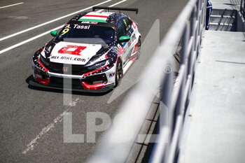 2021-06-26 - 09 Tassi Attila (hun), ALL-INKL.DE Munnich Motorsport, Honda Civic Type R TCR (FK8), action during the 2021 FIA WTCR Race of Portugal, 2nd round of the 2021 FIA World Touring Car Cup, on the Circuito do Estoril, from June 26 to 27, 2021 in Estoril, Portugal - Photo Xavi Bonilla / DPPI - 2021 FIA WTCR RACE OF PORTUGAL, 2ND ROUND OF THE 2021 FIA WORLD TOURING CAR CUP - GRAND TOURISM - MOTORS