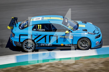 2021-06-26 - 11 Bjork Thed (swe), Cyan Performance Lynk & Co, Lync & Co 03 TCR, action during the 2021 FIA WTCR Race of Portugal, 2nd round of the 2021 FIA World Touring Car Cup, on the Circuito do Estoril, from June 26th to 27th, 2021 in Estoril, Portugal - Photo Paulo Maria / DPPI - 2021 FIA WTCR RACE OF PORTUGAL, 2ND ROUND OF THE 2021 FIA WORLD TOURING CAR CUP - GRAND TOURISM - MOTORS