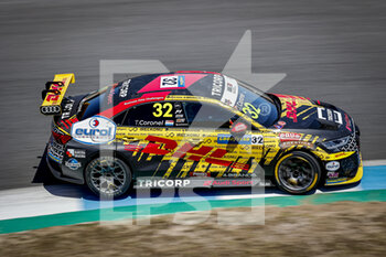 2021-06-26 - 32 Coronel Tom (ndl), Comtoyou DHL Team Audi Sport, Audi RS 3 LMS TCR (2021), action during the 2021 FIA WTCR Race of Portugal, 2nd round of the 2021 FIA World Touring Car Cup, on the Circuito do Estoril, from June 26th to 27th, 2021 in Estoril, Portugal - Photo Paulo Maria / DPPI - 2021 FIA WTCR RACE OF PORTUGAL, 2ND ROUND OF THE 2021 FIA WORLD TOURING CAR CUP - GRAND TOURISM - MOTORS