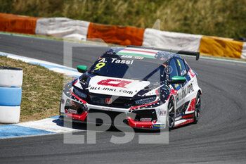 2021-06-26 - 09 Tassi Attila (hun), ALL-INKL.DE Munnich Motorsport, Honda Civic Type R TCR (FK8), action during the 2021 FIA WTCR Race of Portugal, 2nd round of the 2021 FIA World Touring Car Cup, on the Circuito do Estoril, from June 26 to 27, 2021 in Estoril, Portugal - Photo Xavi Bonilla / DPPI - 2021 FIA WTCR RACE OF PORTUGAL, 2ND ROUND OF THE 2021 FIA WORLD TOURING CAR CUP - GRAND TOURISM - MOTORS