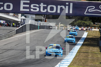 27/06/2021 - 68 Ehrlacher Yann (fra), Cyan Racing Lynk & Co, Lync & Co 03 TCR, action 100 Muller Yvan (fra), Cyan Racing Lynk & Co, Lync & Co 03 TCR, action 12 Urrutia Santiago (uru), Cyan Performance Lynk & Co, Lync & Co 03 TCR, action during the 2021 FIA WTCR Race of Portugal, 2nd round of the 2021 FIA World Touring Car Cup, on the Circuito do Estoril, from June 26 to 27, 2021 in Estoril, Portugal - Photo Xavi Bonilla / DPPI - 2021 FIA WTCR RACE OF PORTUGAL, 2ND ROUND OF THE 2021 FIA WORLD TOURING CAR CUP - TURISMO E GRAN TURISMO - MOTORI