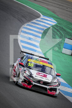27/06/2021 - 18 Monteiro Tiago (por), ALL-INKL.DE Munnich Motorsport, Honda Civic Type R TCR (FK8), action during the 2021 FIA WTCR Race of Portugal, 2nd round of the 2021 FIA World Touring Car Cup, on the Circuito do Estoril, from June 26 to 27, 2021 in Estoril, Portugal - Photo Paulo Maria / DPPI - 2021 FIA WTCR RACE OF PORTUGAL, 2ND ROUND OF THE 2021 FIA WORLD TOURING CAR CUP - TURISMO E GRAN TURISMO - MOTORI