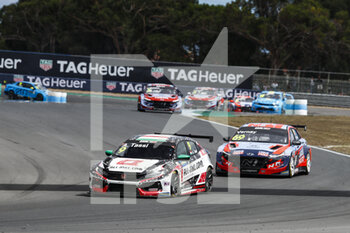 27/06/2021 - 09 Tassi Attila (hun), ALL-INKL.DE Munnich Motorsport, Honda Civic Type R TCR (FK8), action 69 Vernay Jean-Karl (fra), Engstler Hyundai N Liqui Moly Racing Team, Hyundai Elantra N TCR, action during the 2021 FIA WTCR Race of Portugal, 2nd round of the 2021 FIA World Touring Car Cup, on the Circuito do Estoril, from June 26 to 27, 2021 in Estoril, Portugal - Photo Xavi Bonilla / DPPI - 2021 FIA WTCR RACE OF PORTUGAL, 2ND ROUND OF THE 2021 FIA WORLD TOURING CAR CUP - TURISMO E GRAN TURISMO - MOTORI