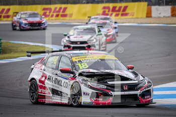 27/06/2021 - 18 Monteiro Tiago (por), ALL-INKL.DE Munnich Motorsport, Honda Civic Type R TCR (FK8), action during the 2021 FIA WTCR Race of Portugal, 2nd round of the 2021 FIA World Touring Car Cup, on the Circuito do Estoril, from June 26 to 27, 2021 in Estoril, Portugal - Photo Paulo Maria / DPPI - 2021 FIA WTCR RACE OF PORTUGAL, 2ND ROUND OF THE 2021 FIA WORLD TOURING CAR CUP - TURISMO E GRAN TURISMO - MOTORI