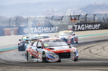 11/07/2021 - 05 Michelisz Norbert (hun), BRC Hyundai N Lukoil Squadra Corse, Hyundai Elantra N TCR, action during the 2021 FIA WTCR Race of Spain, 3rd round of the 2021 FIA World Touring Car Cup, on the Ciudad del Motor de Aragon, from July 10 to 11, 2021 in Alcaniz, Spain - Photo Xavi Bonilla / DPPI - 2021 FIA WTCR RACE OF SPAIN, 3RD ROUND OF THE 2021 FIA WORLD TOURING CAR CUP - TURISMO E GRAN TURISMO - MOTORI