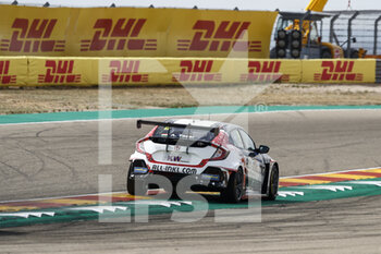 11/07/2021 - 09 Tassi Attila (hun), ALL-INKL.DE Munnich Motorsport, Honda Civic Type R TCR (FK8), action during the 2021 FIA WTCR Race of Spain, 3rd round of the 2021 FIA World Touring Car Cup, on the Ciudad del Motor de Aragon, from July 10 to 11, 2021 in Alcaniz, Spain - Photo Xavi Bonilla / DPPI - 2021 FIA WTCR RACE OF SPAIN, 3RD ROUND OF THE 2021 FIA WORLD TOURING CAR CUP - TURISMO E GRAN TURISMO - MOTORI