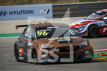 11/07/2021 - 96 Azcona Mikel (spa), Zengo Motorsport, Cupa Leon Competicion TCR, action during the 2021 FIA WTCR Race of Spain, 3rd round of the 2021 FIA World Touring Car Cup, on the Ciudad del Motor de Aragon, from July 10 to 11, 2021 in Alcaniz, Spain - Photo Xavi Bonilla / DPPI - 2021 FIA WTCR RACE OF SPAIN, 3RD ROUND OF THE 2021 FIA WORLD TOURING CAR CUP - TURISMO E GRAN TURISMO - MOTORI